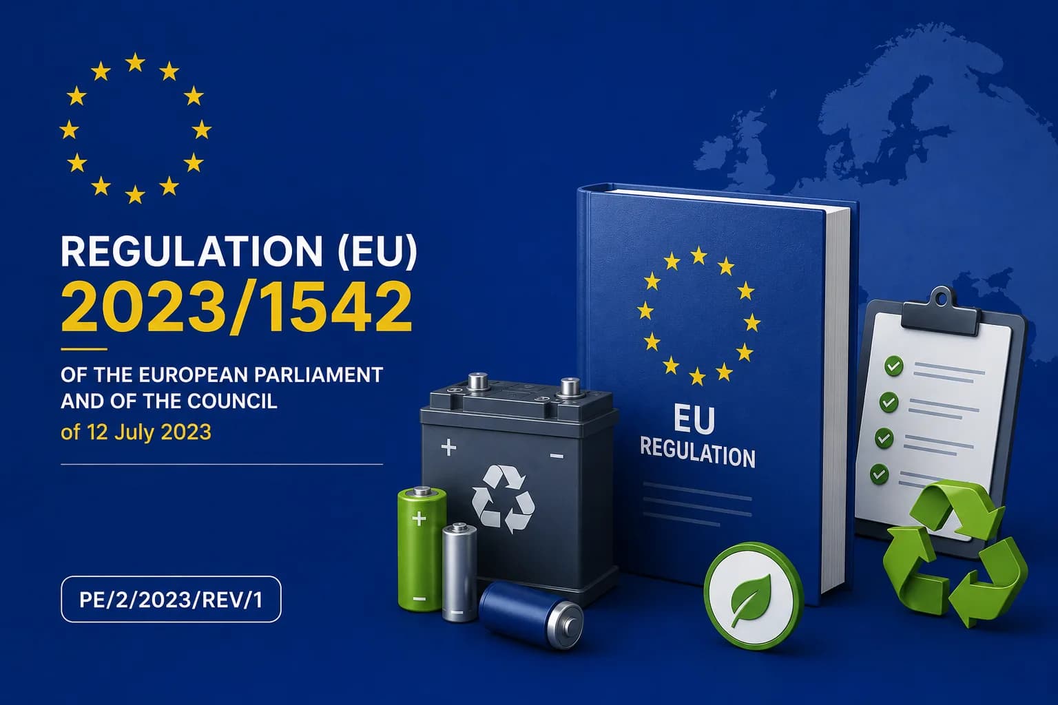 EU Battery Regulation 2023/1542 Explained: Every Obligation for Economic Operators