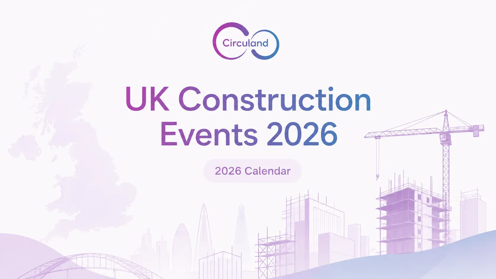 UK construction events 2026